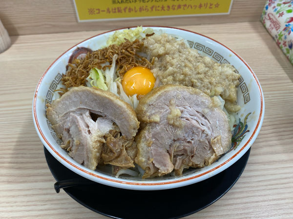 「小ラーメン  汁なし」@ラーメン 豚スタの写真