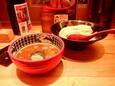 「濃厚魚介豚骨 つけ麺 中盛」@つけ麺専門店 三田製麺所 池袋西口店の写真