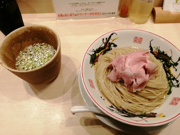 「鰹昆布水つけ麺　900円」@つけめん金龍の写真