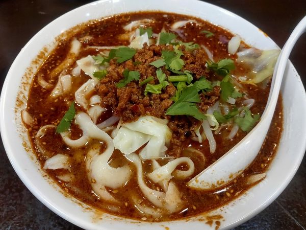 「麻辣麺  730円」@亀戸刀削麺の写真