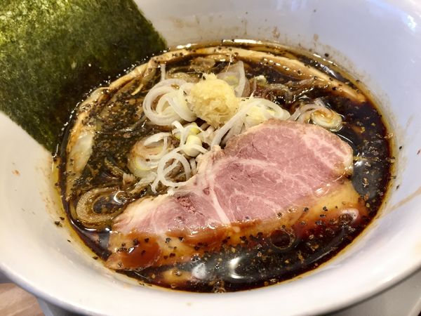 「【限定】鶏BLACK【900円】」@鶏そばムタヒロの写真