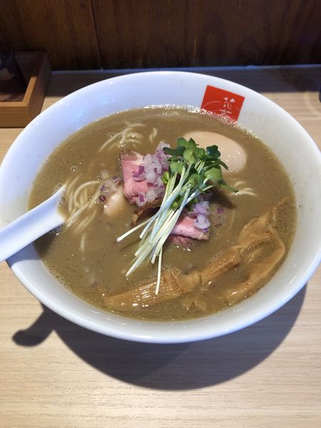 「特製濃厚煮干しそば」@煮干中華そば ハナアオイの写真