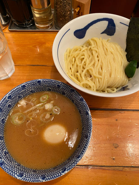 「濃厚味玉つけ麺1000円」@つじ田 神田御茶ノ水店の写真