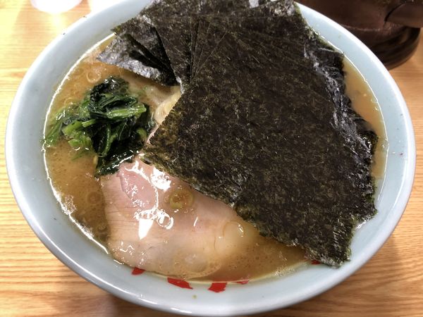 「中チャーシューメン味こめ柔らかめ海苔」@近藤家 本店の写真