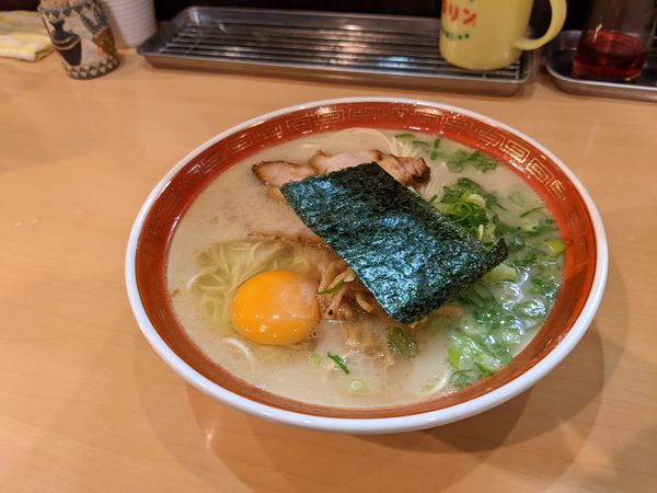 「徳島ラーメン白系」@魂麺の写真