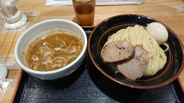 「味玉つけ麺中盛」@麺屋 睡蓮の写真