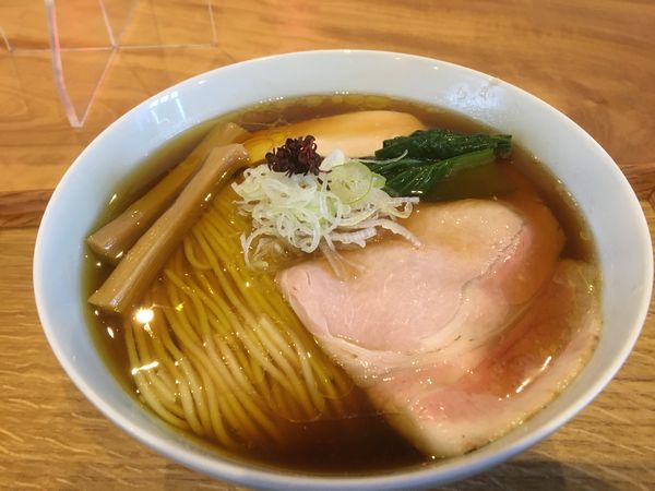 「醤油そば 弦乃月ブレンド」@自家製麺と定食 弦乃月の写真