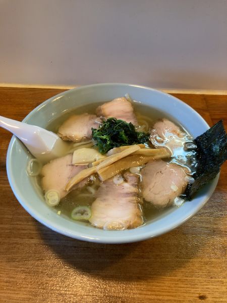 「チャーシューメン　塩味」@佐野ラーメン たかのの写真