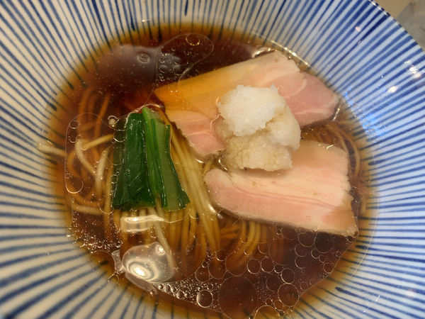 「豚と鶏の中華そば700円」@タナカ ロボの写真