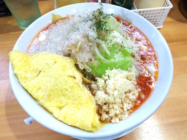 「オムじろう　ニンニクアブラマシ　950円」@toshimaZEROの写真