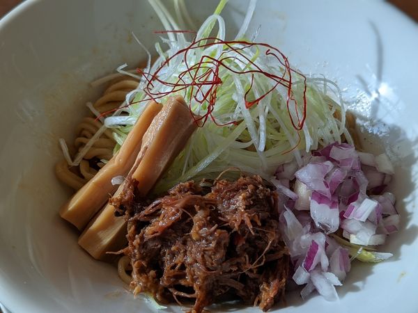 「限定北海道産ヒグマまぜそば」@麺麓menrokuの写真