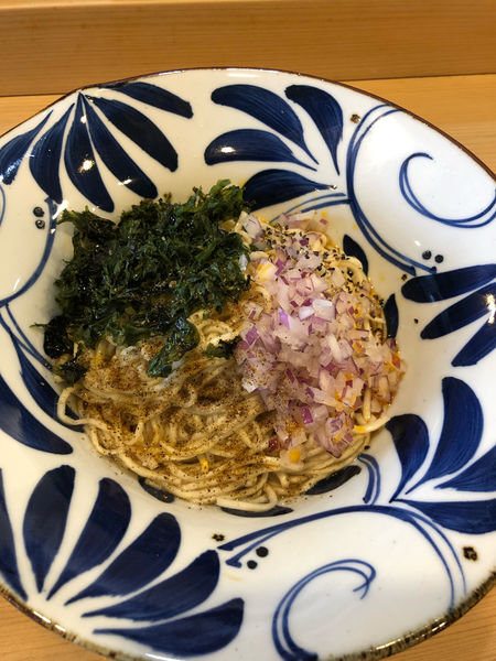 「和え玉ノブナガオルタ　500円」@中華そば すばる食堂の写真