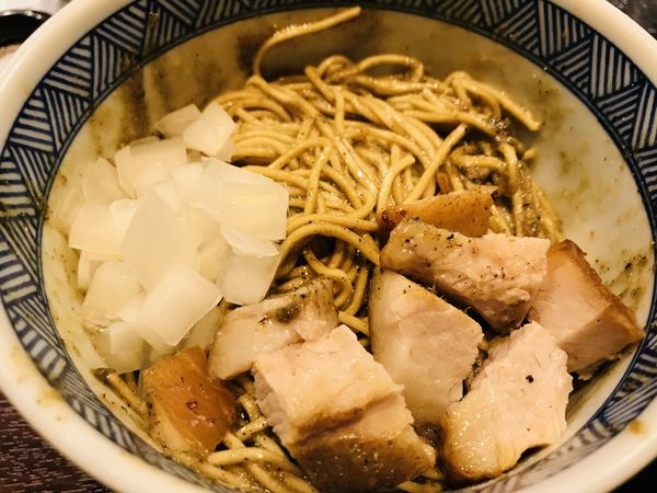 「ニボバターの和え玉 300円」@NAKAGAWA わずの写真