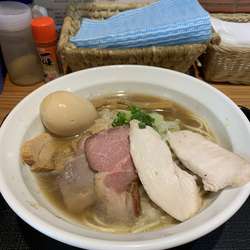 特製煮干しそば＋替玉　1170円＋200円