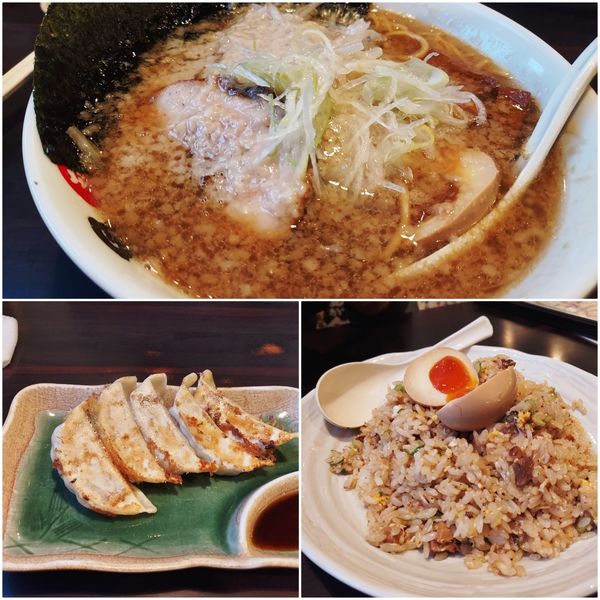 「環七ラーメン 麺硬 脂多め」@環七ラーメン 周麺の写真