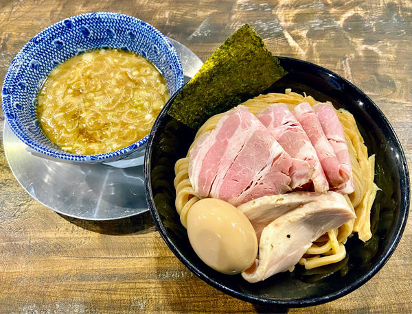 「上鶏つけそば」@自家製麺 オオモリ製作所の写真