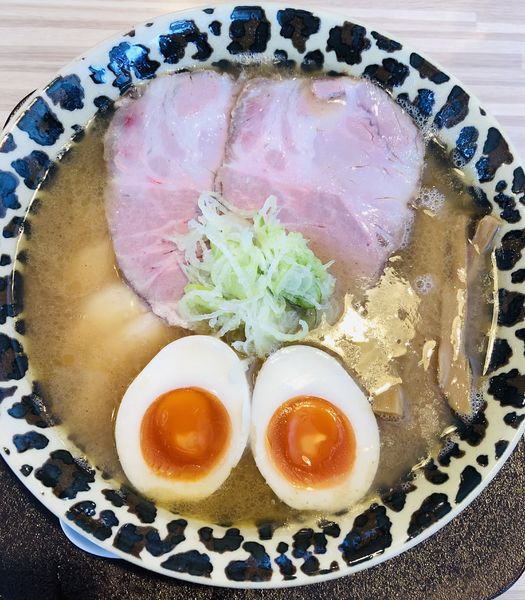 「特製ν節白湯そば 1000円」@らぁ麺おかむらの写真