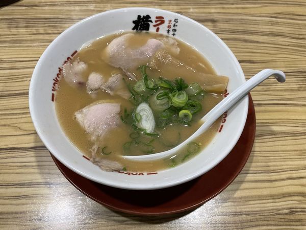 「ラーメン並　690円」@ラーメン横綱 柏店の写真