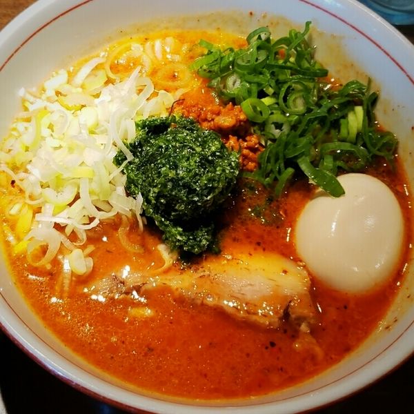 「【期間限定】辛味噌らあ麺 ９３０円」@麺や 虎徹の写真