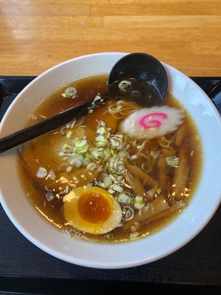 「中華そば」@ラーメン大学 伊那インター店の写真