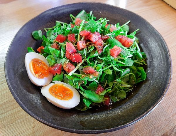 「松坂牛脂とクレソンの和えそば【期間·数量限定】」@麺 㐂色の写真