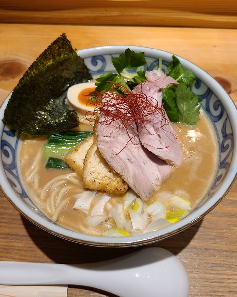 「酒粕濃厚そば¥1100」@銀座 風見の写真