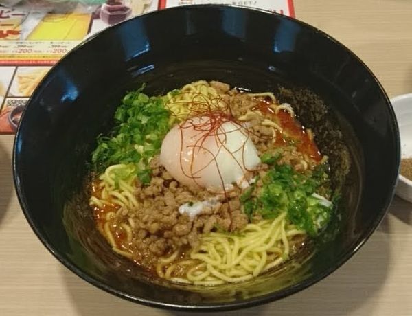 「広島 旨辛汁なし担担麺」@ガスト 仙台名掛丁店の写真