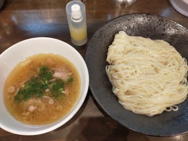 「しおつけ麺」@町田汁場 しおらーめん進化 町田駅前店の写真