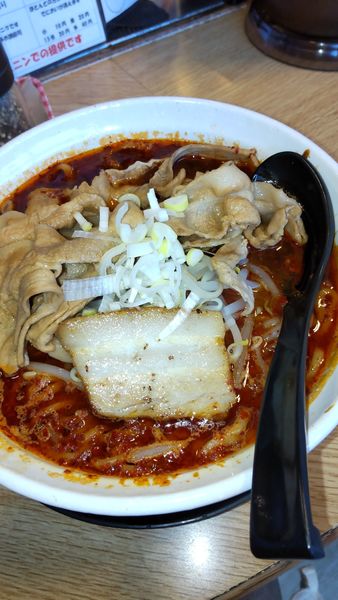 「噴火麺　肉男盛り　￥１１７０円」@男のラーメン 麺屋 団長の写真