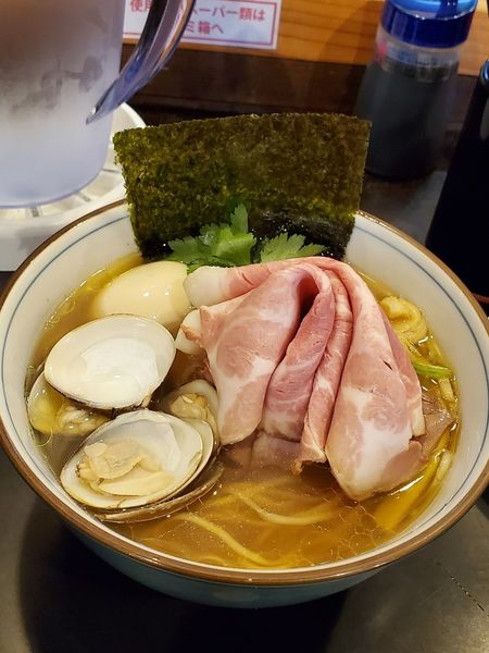 「特製蛤そば」@中華そば 四つ葉の写真