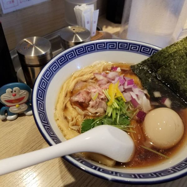 「特製煮干しそば　1030円」@中華そば 竹むらの写真