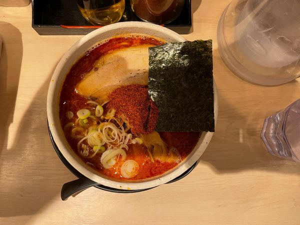 「辛々魚ラーメン」@麺処 井の庄 名古屋店の写真
