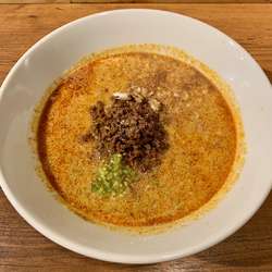 あごダシ担々麺+日替わり限定(2食:あんかけラーメン)