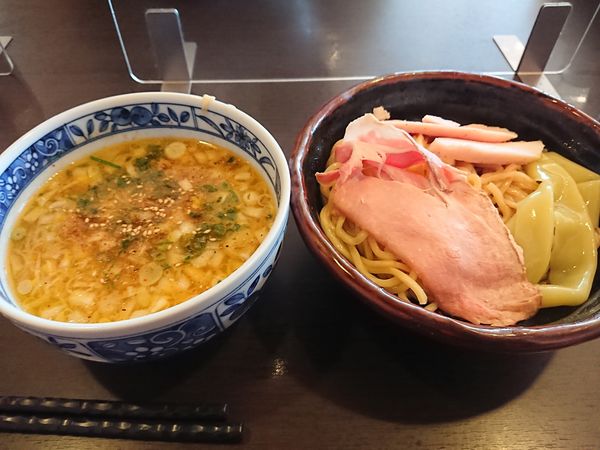 「つけ麺鶏塩中盛￥９００」@麺通 幹づ記の写真