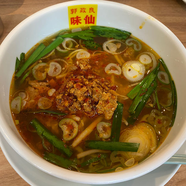 「台湾ラーメン🍜🥢」@郭 政良 味仙 東京ニュー新橋ビル店の写真