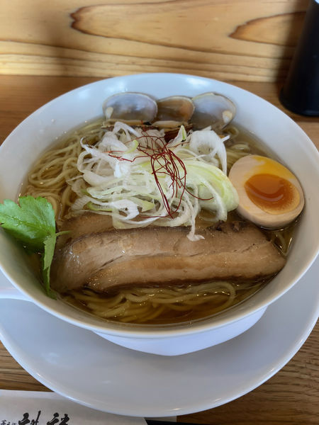 「貝だし中華そば」@中華そば 麒麟の写真