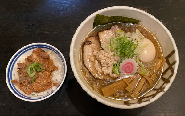 「特製そば(醤油)」@中華そば 花菱の写真