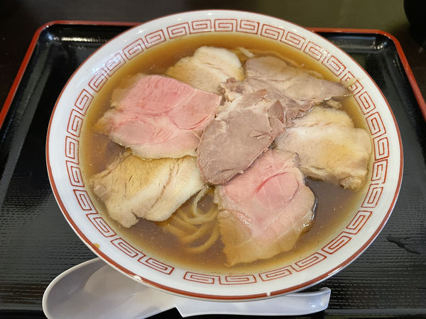 「チャーシューらーめん」@松屋製麺所の写真