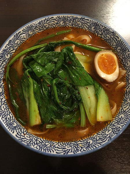 「麻辣刀削麺(680円)」@呉記 砂鍋米線の写真