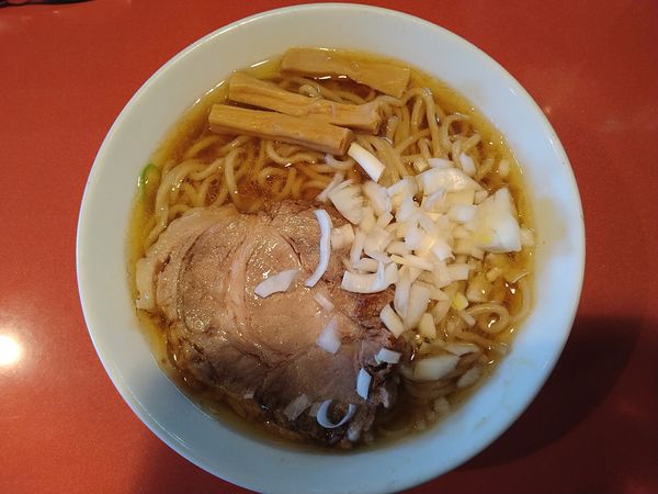 「醤油ラーメン＋麺増し」@麺屋しのはら 三日月食堂の写真