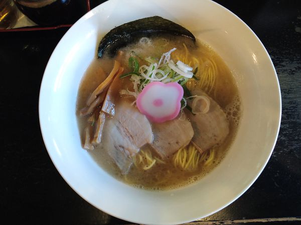 「塩中華蕎麦（バリカタ、普通、多め）」@上州濃厚中華蕎麦 はたお商店 下小出本店の写真