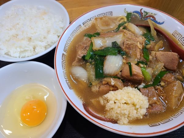 「大ちゃんのオラオラ系スタミナ醤油」@味噌麺処 花道庵の写真