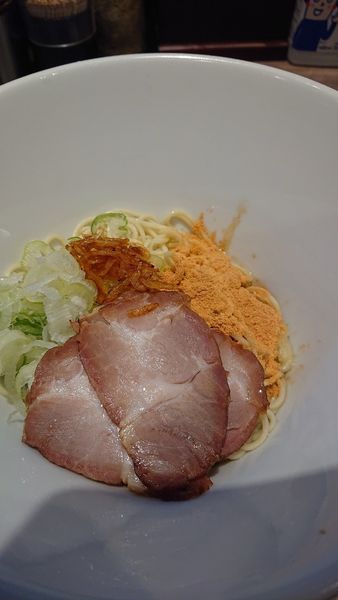 「和え玉 海老」@麺屋 必道の写真