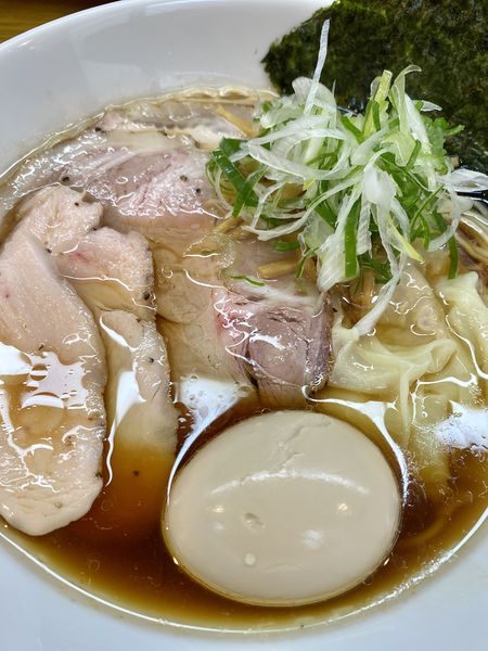 「特製かしわや蕎麦(1200円)」@中華蕎麦 かし和やの写真