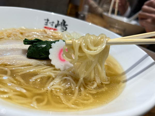 「中華蕎麦800円 ばけ350円」@中華蕎麦 ます嶋の写真