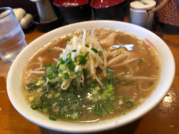 「まぐろ醤油ラーメン」@らーめん味喜の写真