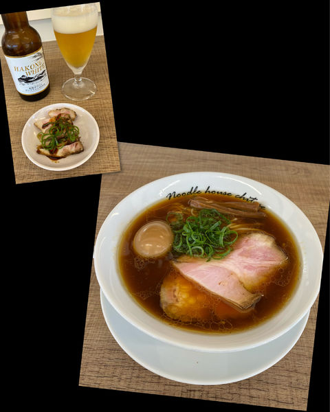 「箱根ホワイト ¥700→らぁ麺 ¥880」@麺庵ちとせの写真