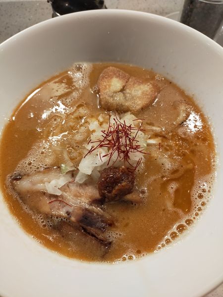 「海老ポタらぁめん」@SHRIMP NOODLE 海老ポタの写真