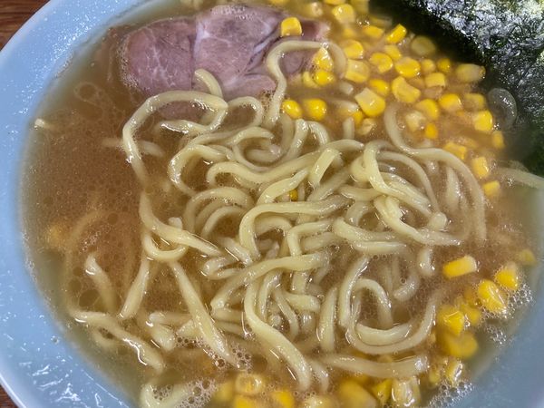 「ラーメン＋コーン」@まこと家の写真