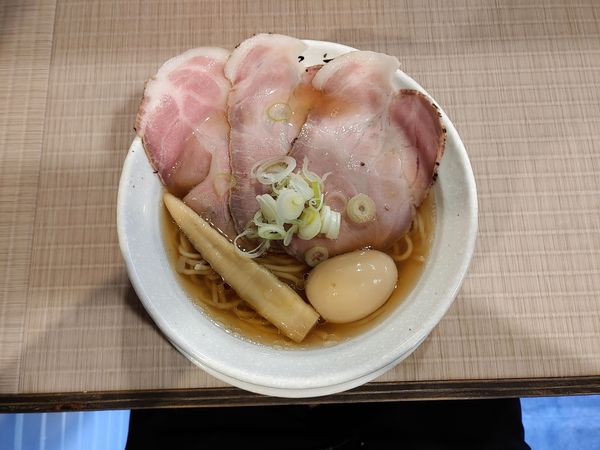 「淡竹　HACHIKU　煮玉子」@麺屋 聖 栄店の写真